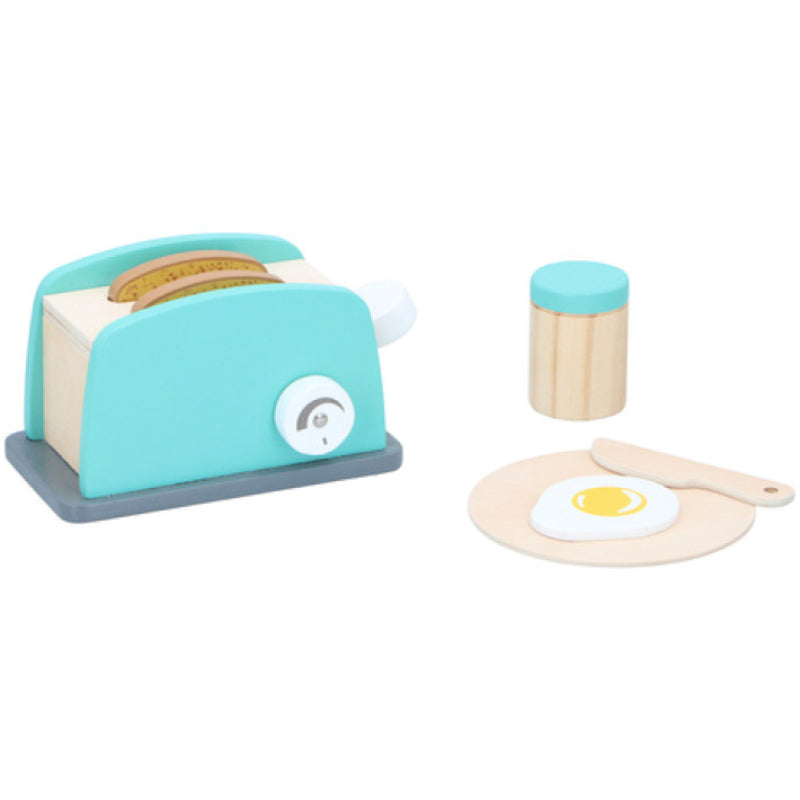 Дървен Тостер С Аксесоари Marionette, 7 Части - Дървени Играчки - Marionette - BebeMama