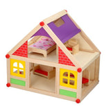 Дървена Къща За Кукли Marionette С Аксесоари 16874 --- BebeMama