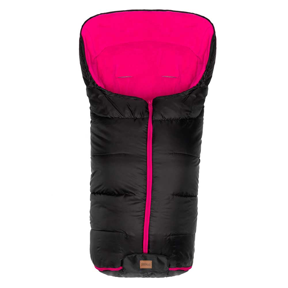 Зимно Чувалче За Детска Количка Fillikid Eco Big - Черен And Pink - Зимни Чували - Fillikid - BebeMama