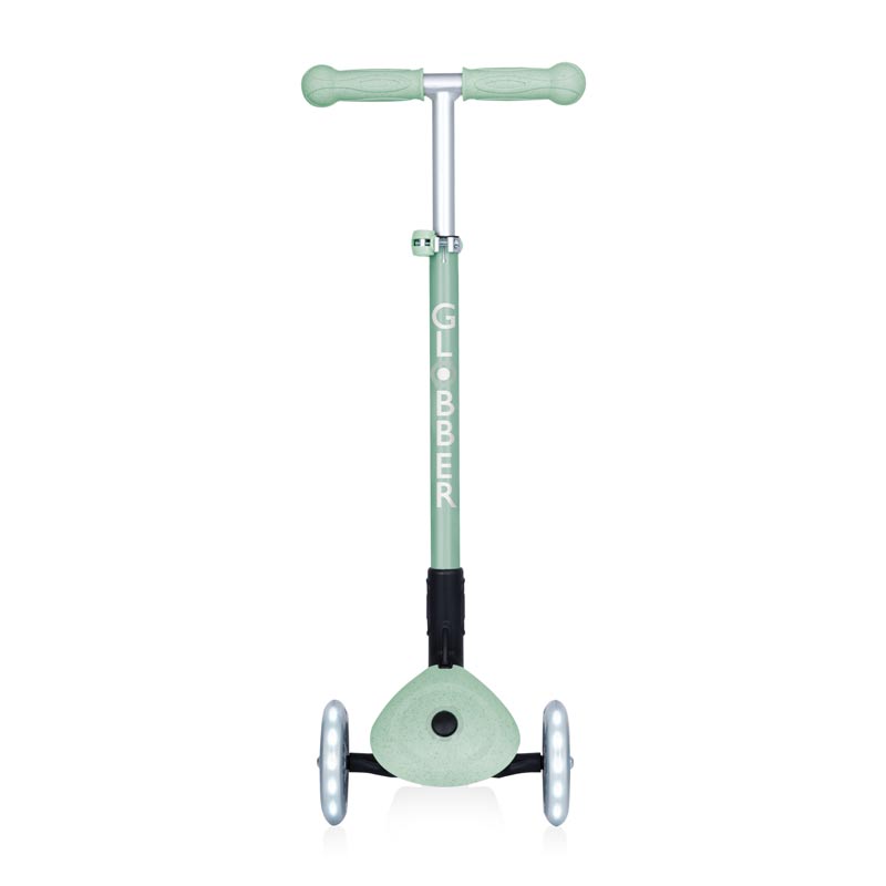 Еко Тротинетка За Деца Primo Foldable Lights Eco – Цвят Пистачио --- BebeMama