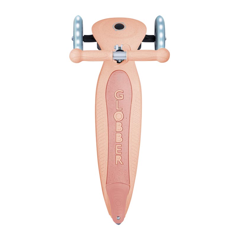 Еко Тротинетка За Деца Primo Foldable Lights Eco – Цвят Праскова --- BebeMama