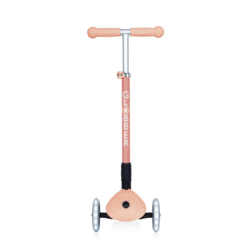 Еко Тротинетка За Деца Primo Foldable Lights Eco – Цвят Праскова --- BebeMama