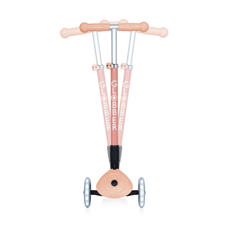 Еко Тротинетка За Деца Primo Foldable Lights Eco – Цвят Праскова --- BebeMama