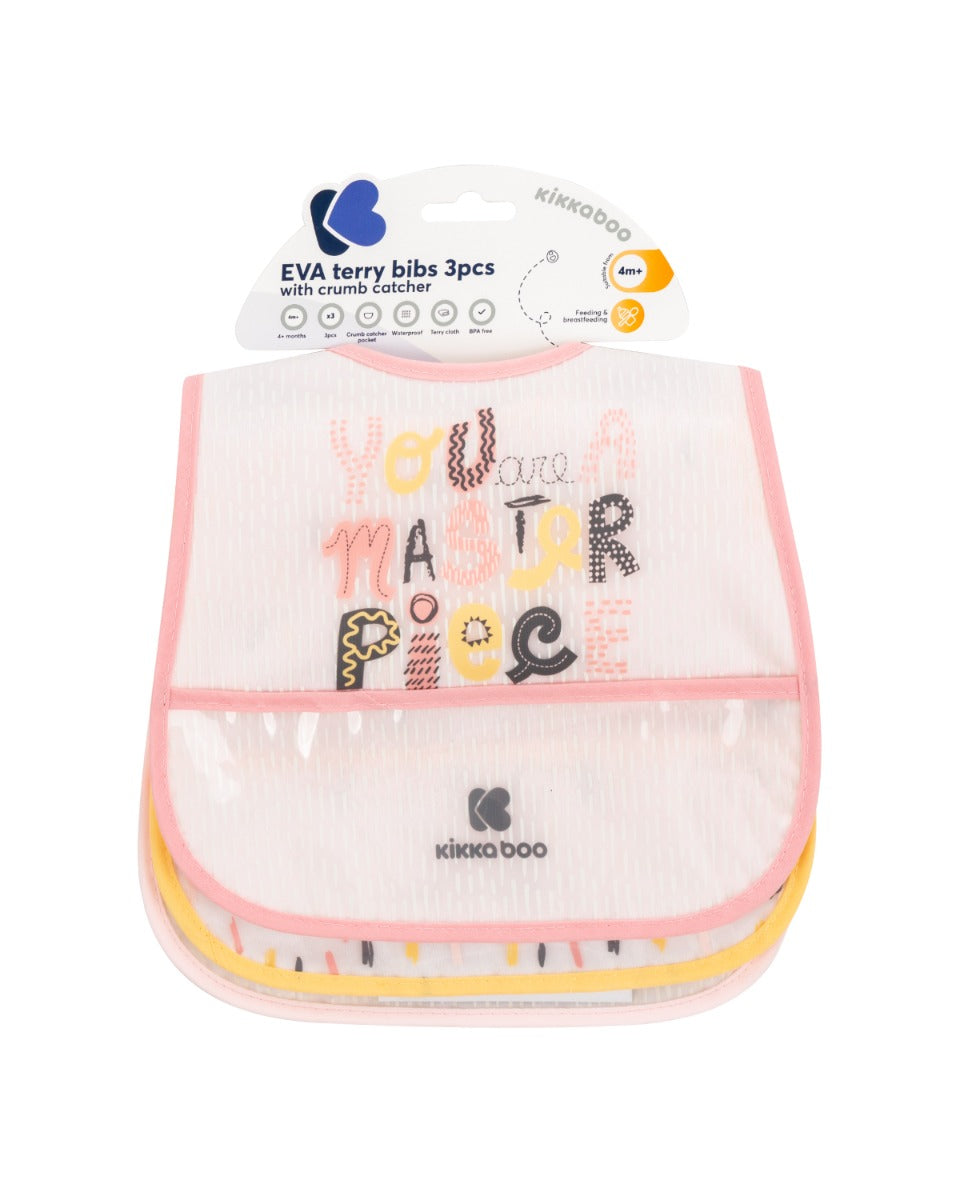 Непромокаем Хавлиен Лигавник С Джоб 3Бр. Arty Pink --- BebeMama