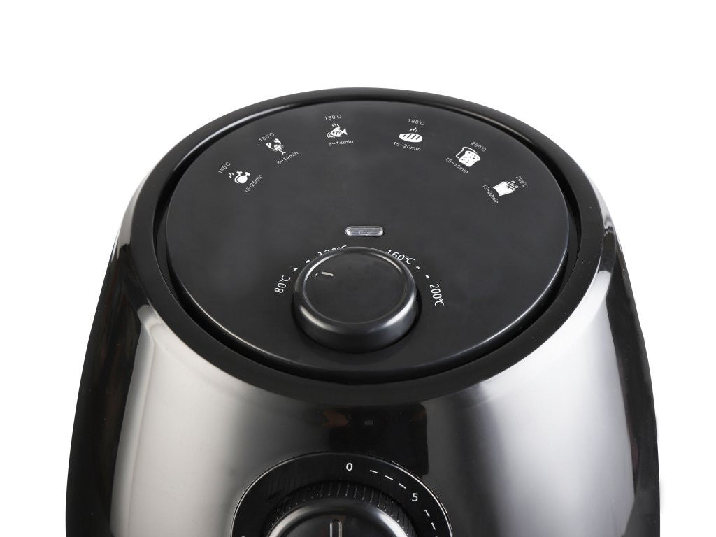 Фритюрник Beper Air Fryer 2 Л Черен --- BebeMama