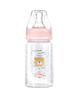 Шише Стъклено 120Мл Savanna Pink --- BebeMama
