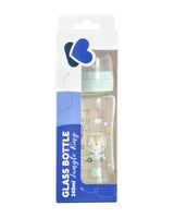 Шише Стъклено 240Мл Jungle King Mint --- BebeMama