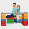 Голям Детски Конструктор От Строителни Блокове, 23 Части - Строители, Мозайки И Конструктори - Marioinex - BebeMama