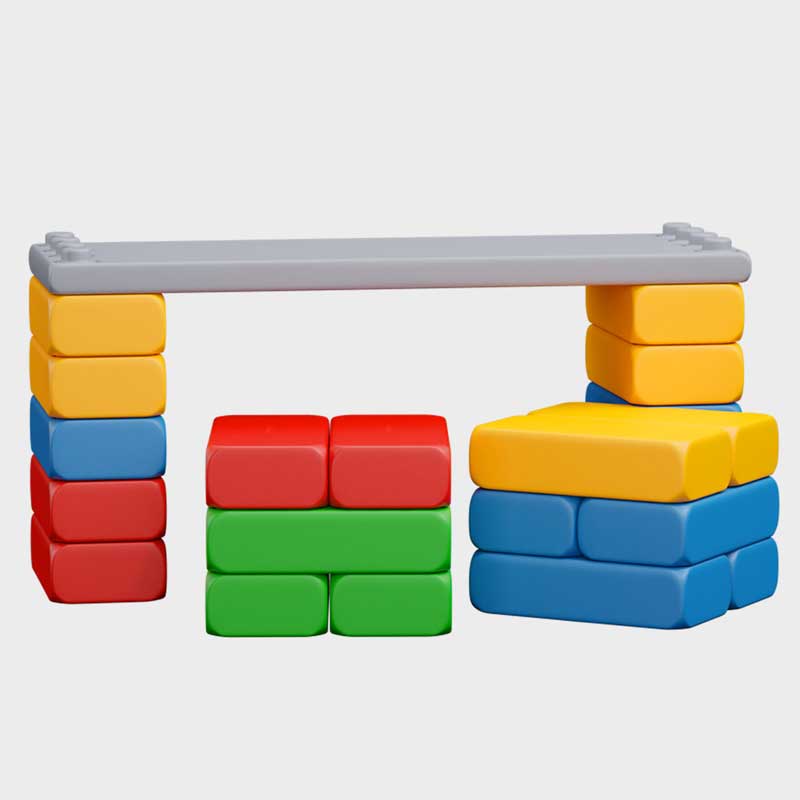 Голям Детски Конструктор От Строителни Блокове, 23 Части --- BebeMama