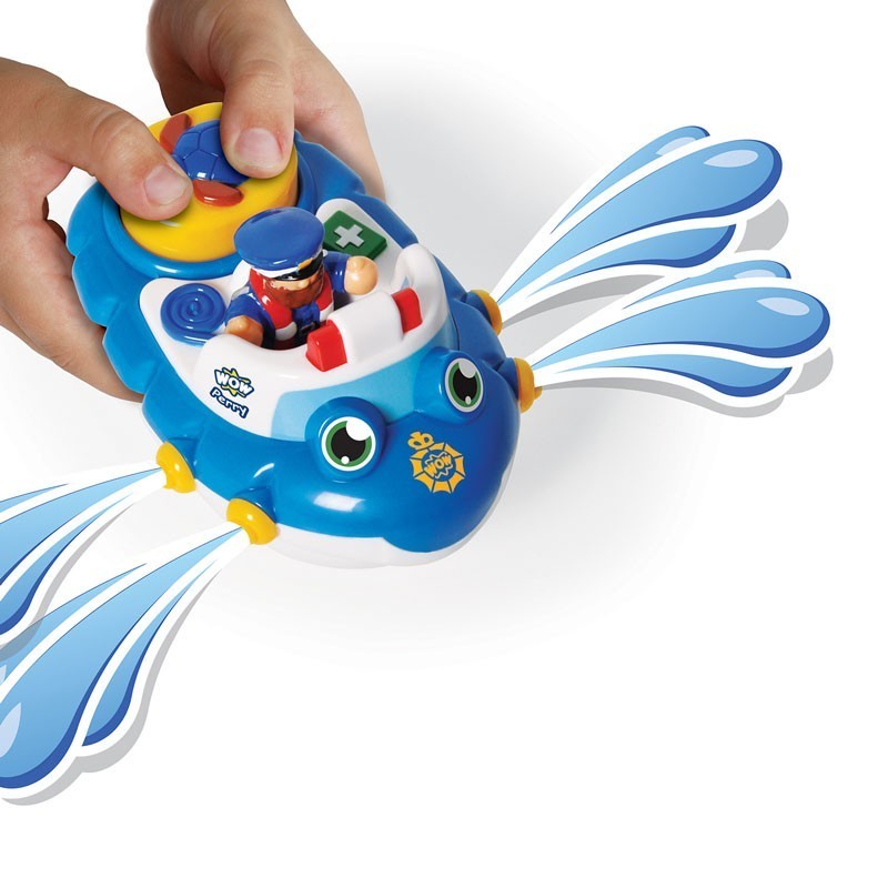 Играчка За Къпане - Полицейската Лодка На Пери --- BebeMama