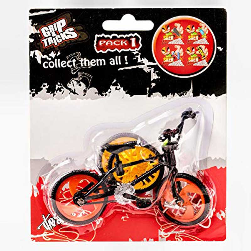 Играчка За Пръсти Колело Bmx, Черно - Петрушки - Grip & Tricks - BebeMama