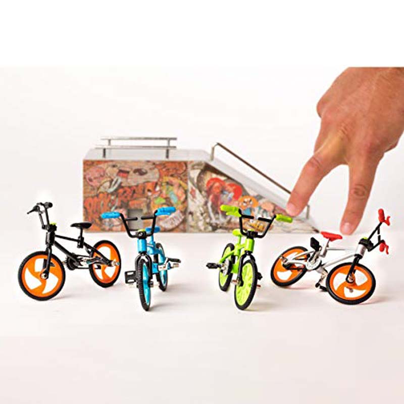 Играчка За Пръсти Колело Bmx, Сиво --- BebeMama