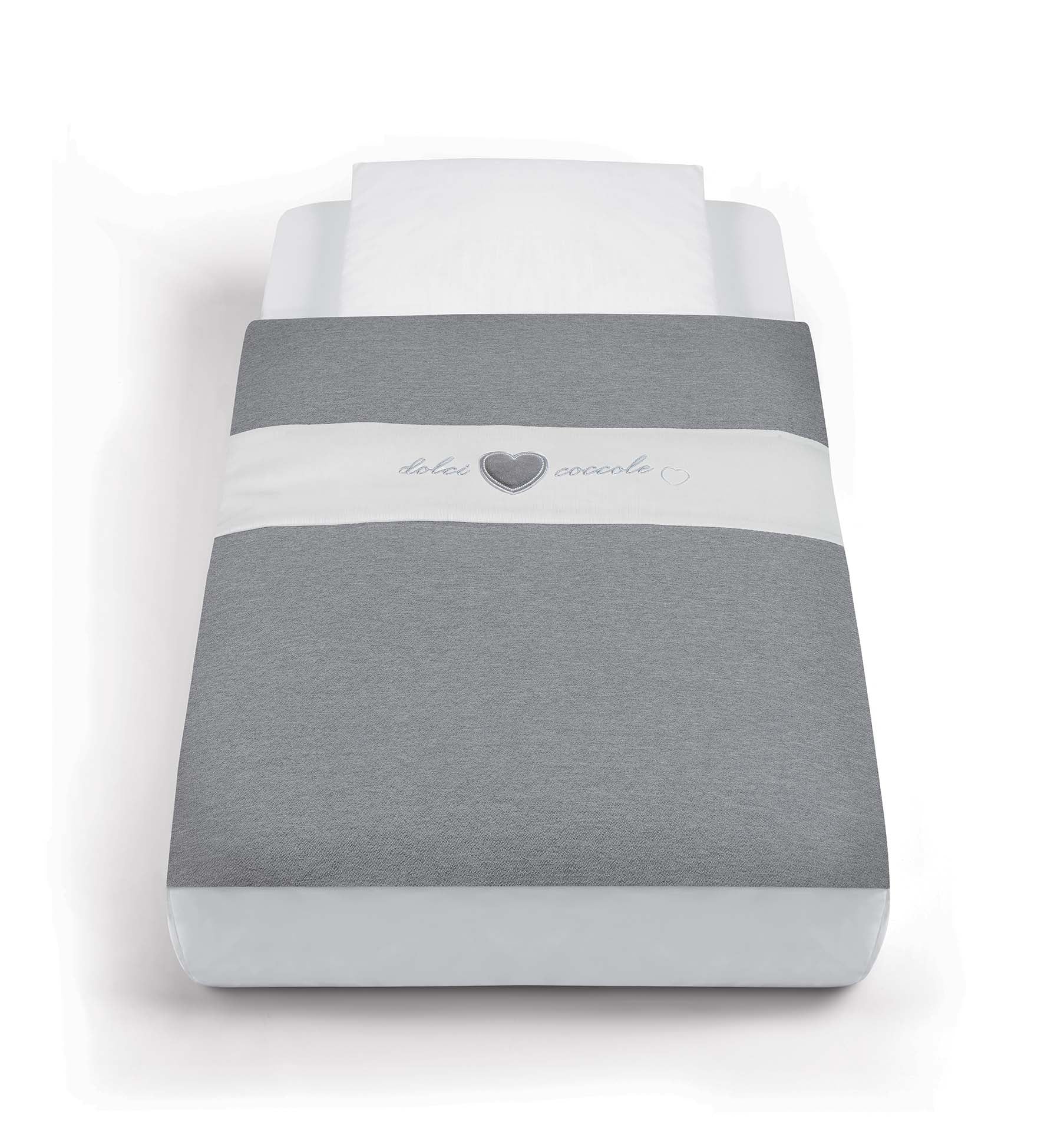 Текст.К-Т Легло-Люлка Cullami 153 Сиво - Спални Комплекти - Cam - BebeMama