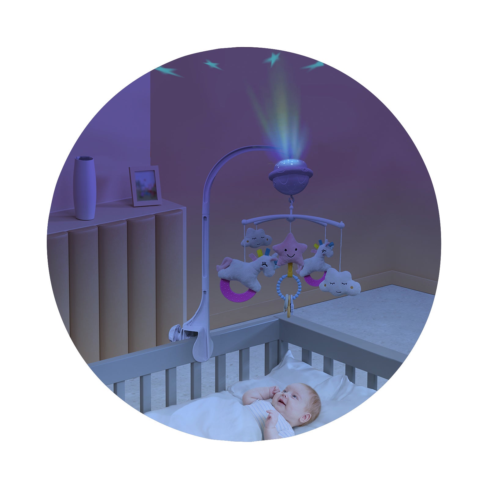 Музикална Играчка С Проектор "Еднорог" --- BebeMama