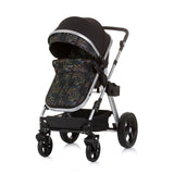 Детска Количка "Хавана" Обсидиан/Листа --- BebeMama