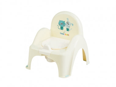 Бебешко Гърне Столче "Куче&Коте"Жълто - Гърнета - Chipolino - BebeMama