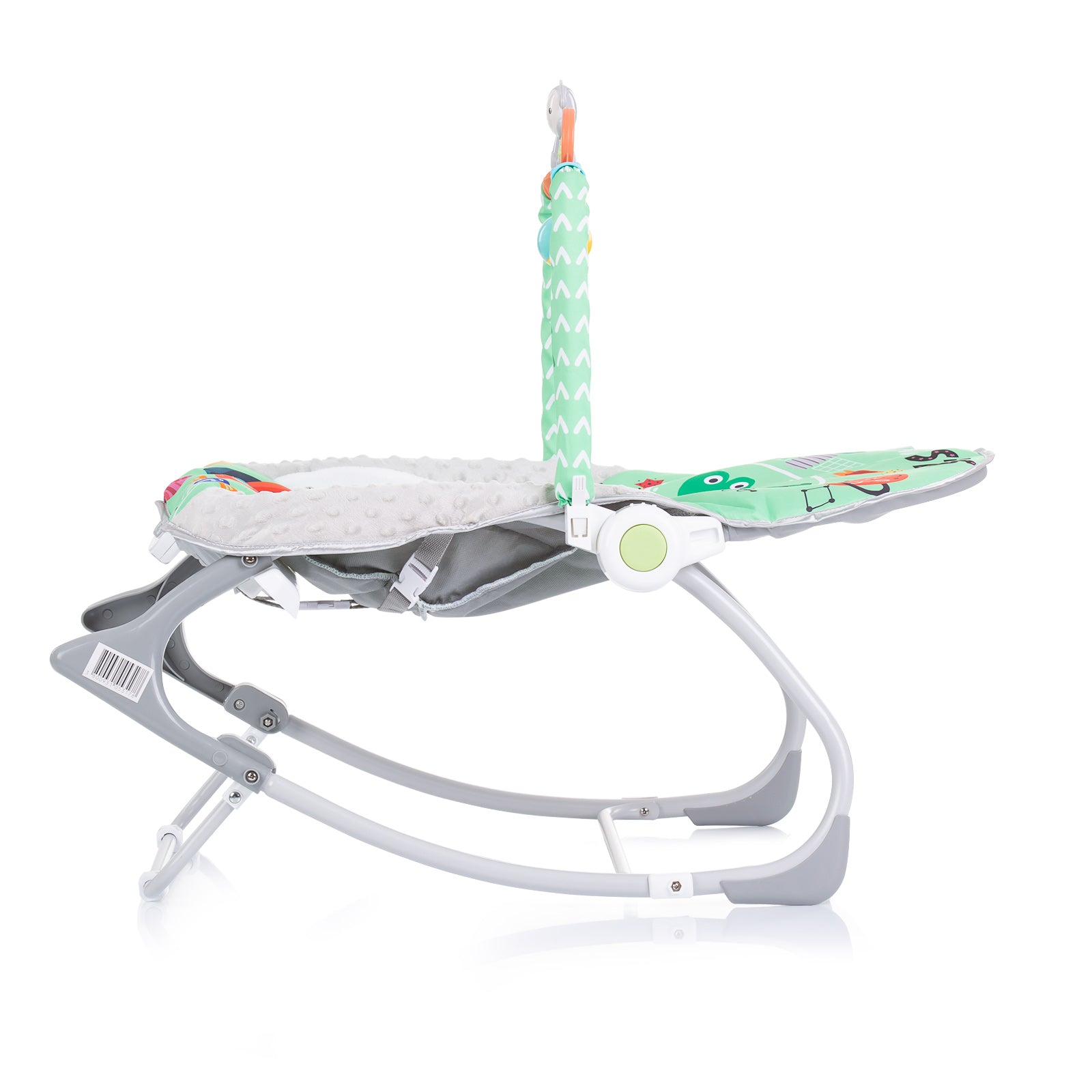 Музикален Шезлонг "Baby Spa"Зелен --- BebeMama