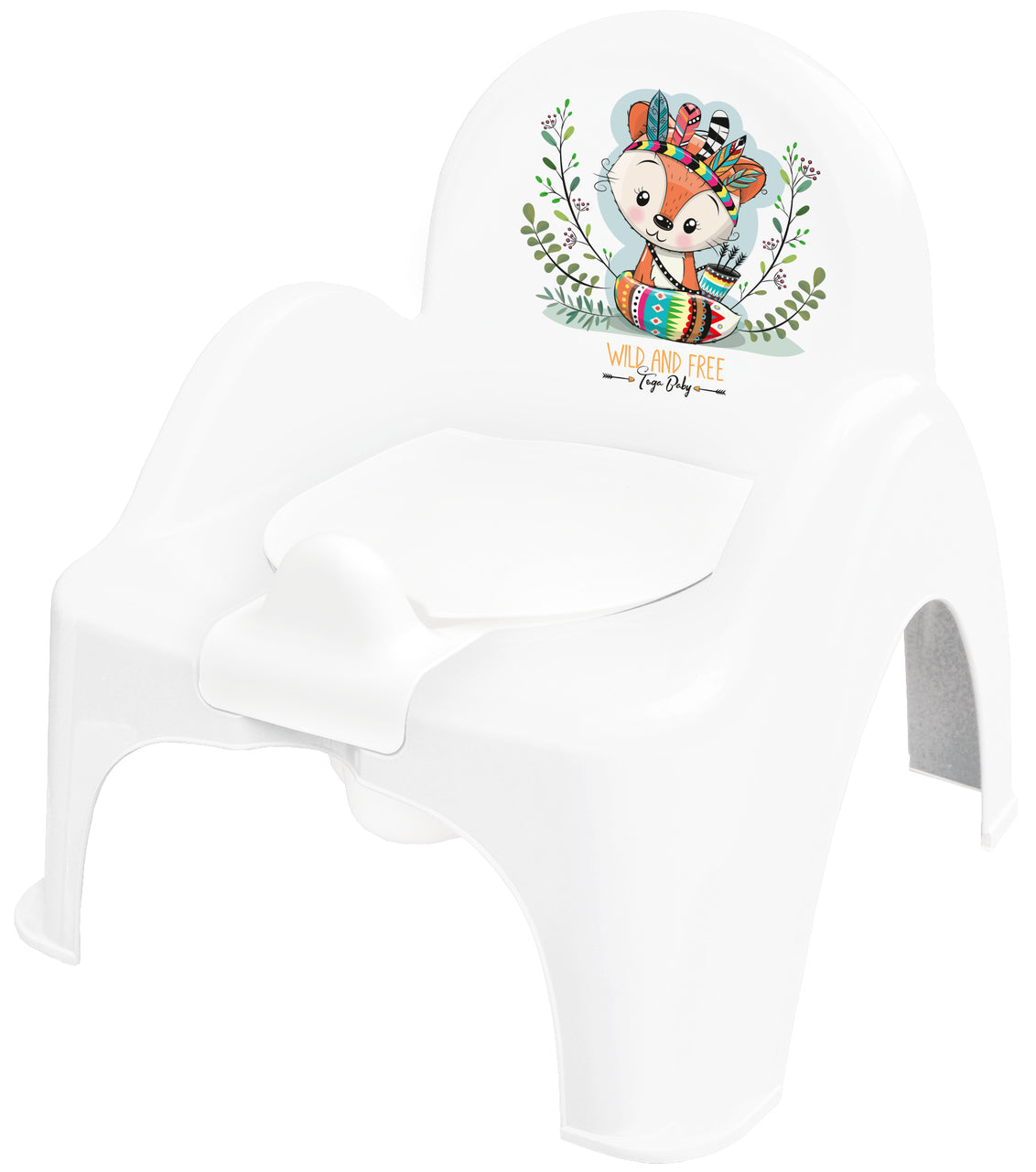 Беб.Гърне Столче "WILD & FREE"лисиче - Гърнета - Chipolino - BebeMama