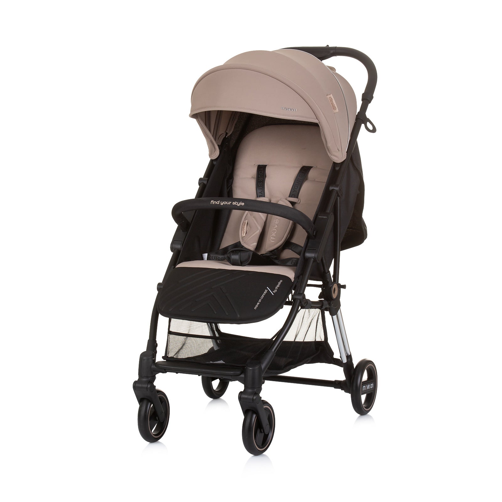 Детска Количка Автосгъване"Move On"Макад - Комбинирани Колички - Chipolino - BebeMama