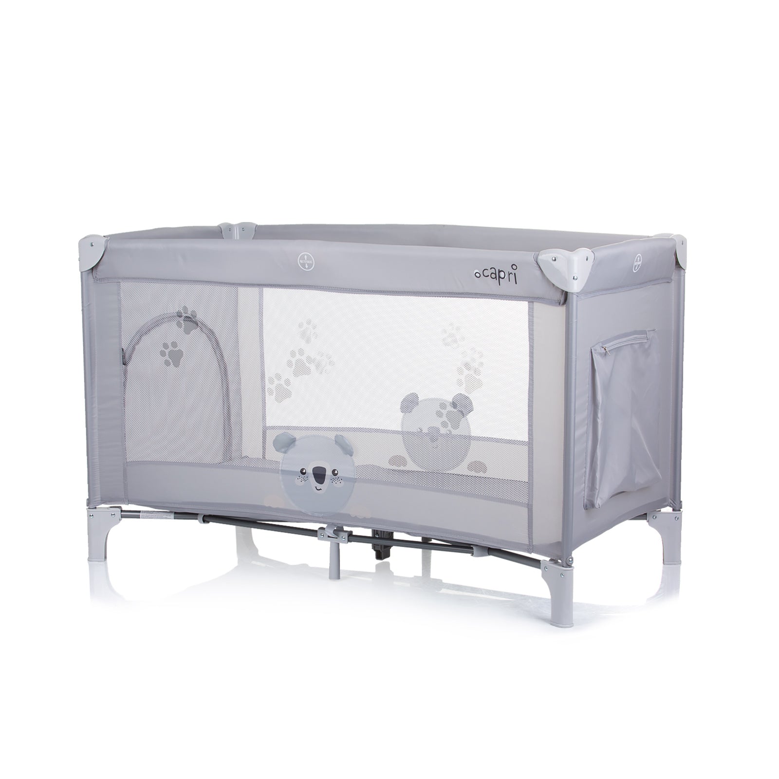 Преносима Кошара "Капри" Коала Сива --- BebeMama