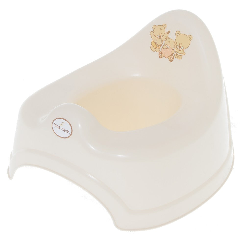 Бебешко Музикално Гърне "Мече" бежово - Гърнета - Chipolino - BebeMama