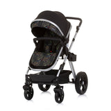 Детска Количка "Хавана" Обсидиан/Листа --- BebeMama