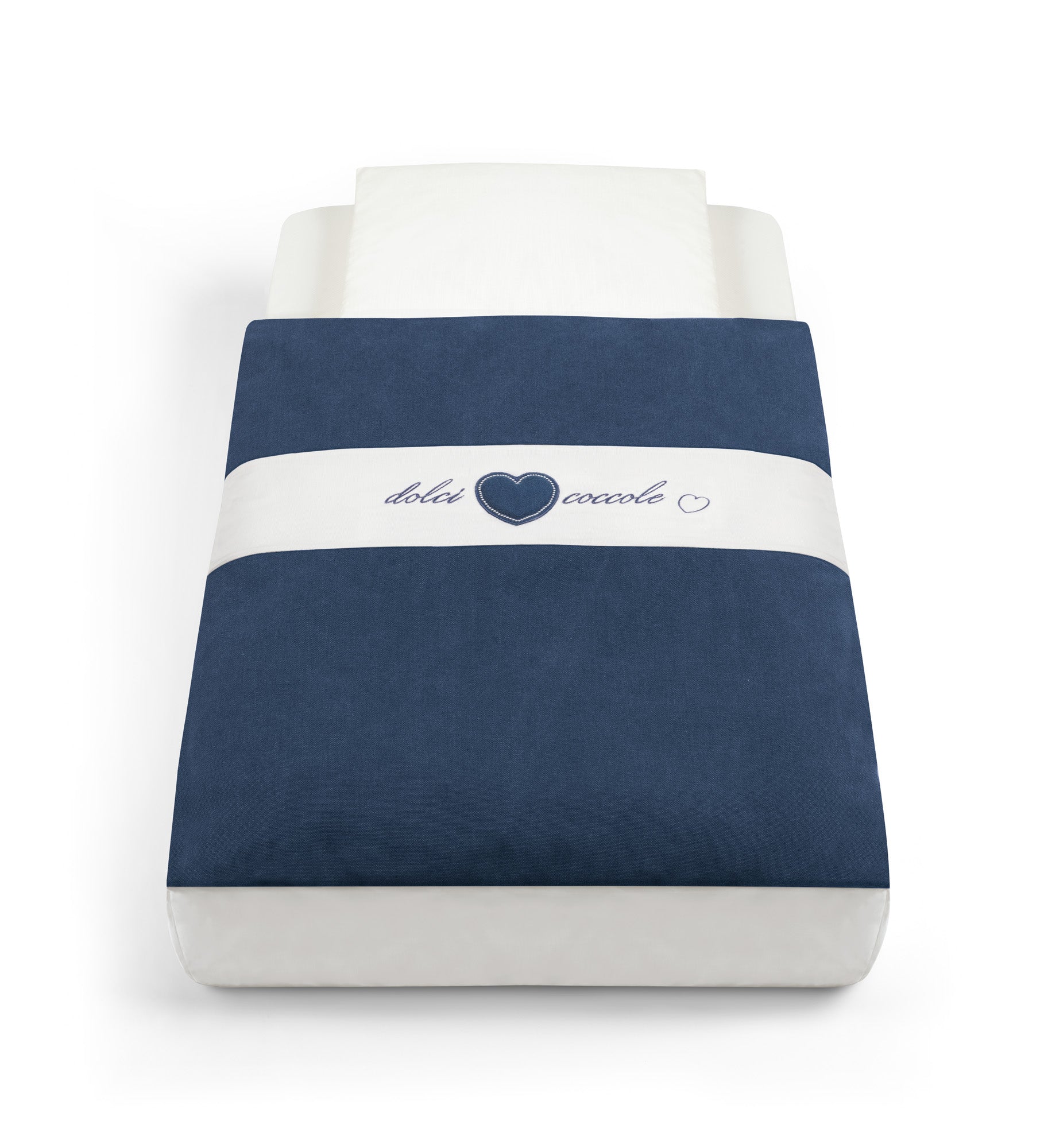 Текст.К-Т Легло-Люлка Cullami 146 Син - Спални Комплекти - Cam - BebeMama