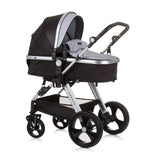 Детска Количка "Хавана" Обсидиан/Сребро - Комбинирани Колички - Chipolino - BebeMama