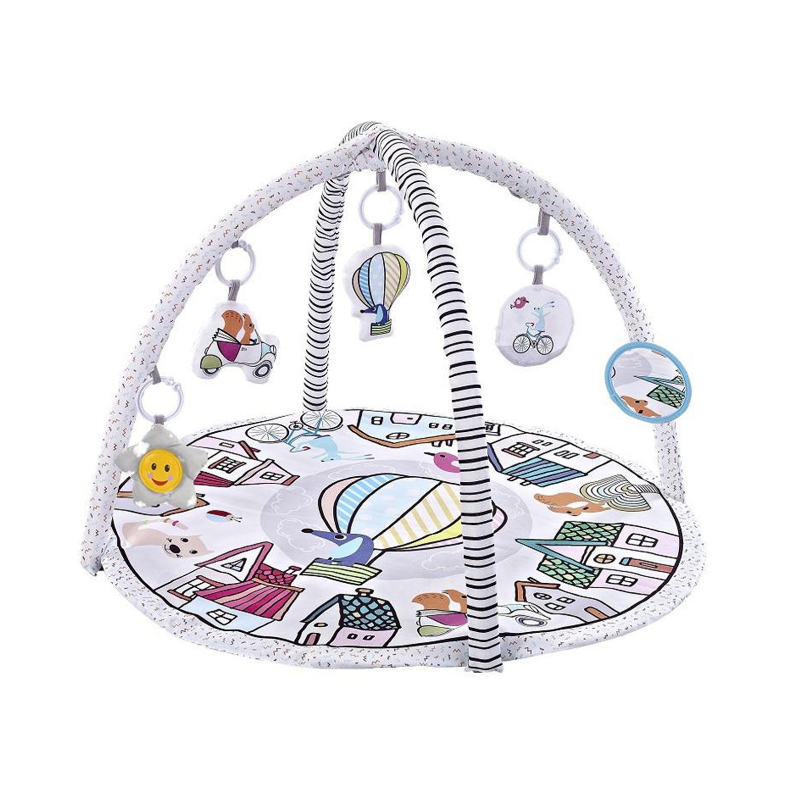 Постелка За Гимнастика "Пътеш. С Балон" - Активна Гимнастика - Chipolino - BebeMama