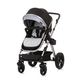 Детска Количка "Хавана" Обсидиан/Сребро --- BebeMama