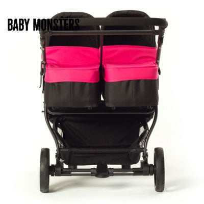 Десен Твърд Кош За "Easy Twin" Розов --- BebeMama