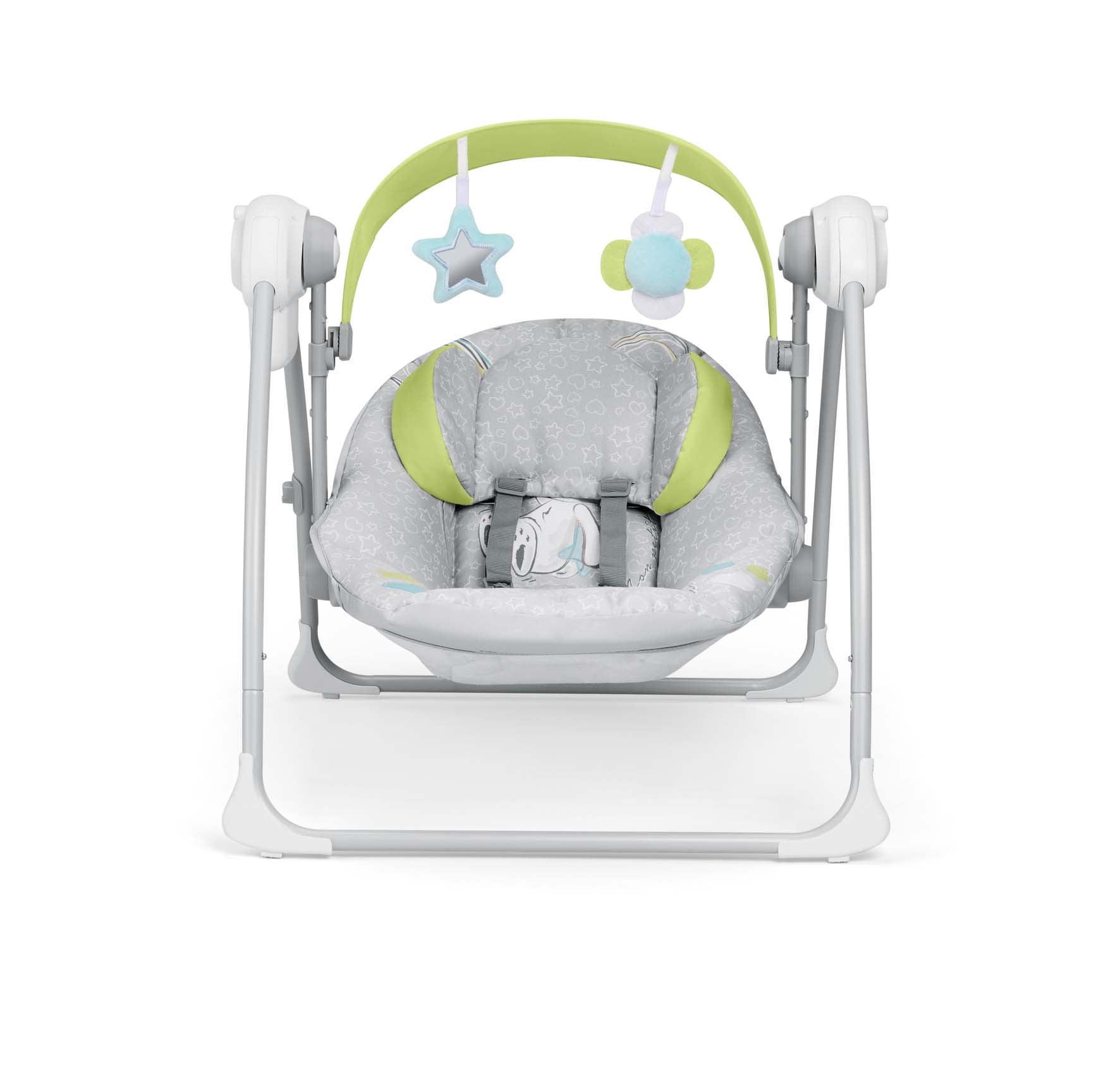 Ел.Люлка "Sonnolento"226 Зайче/Звездички --- BebeMama