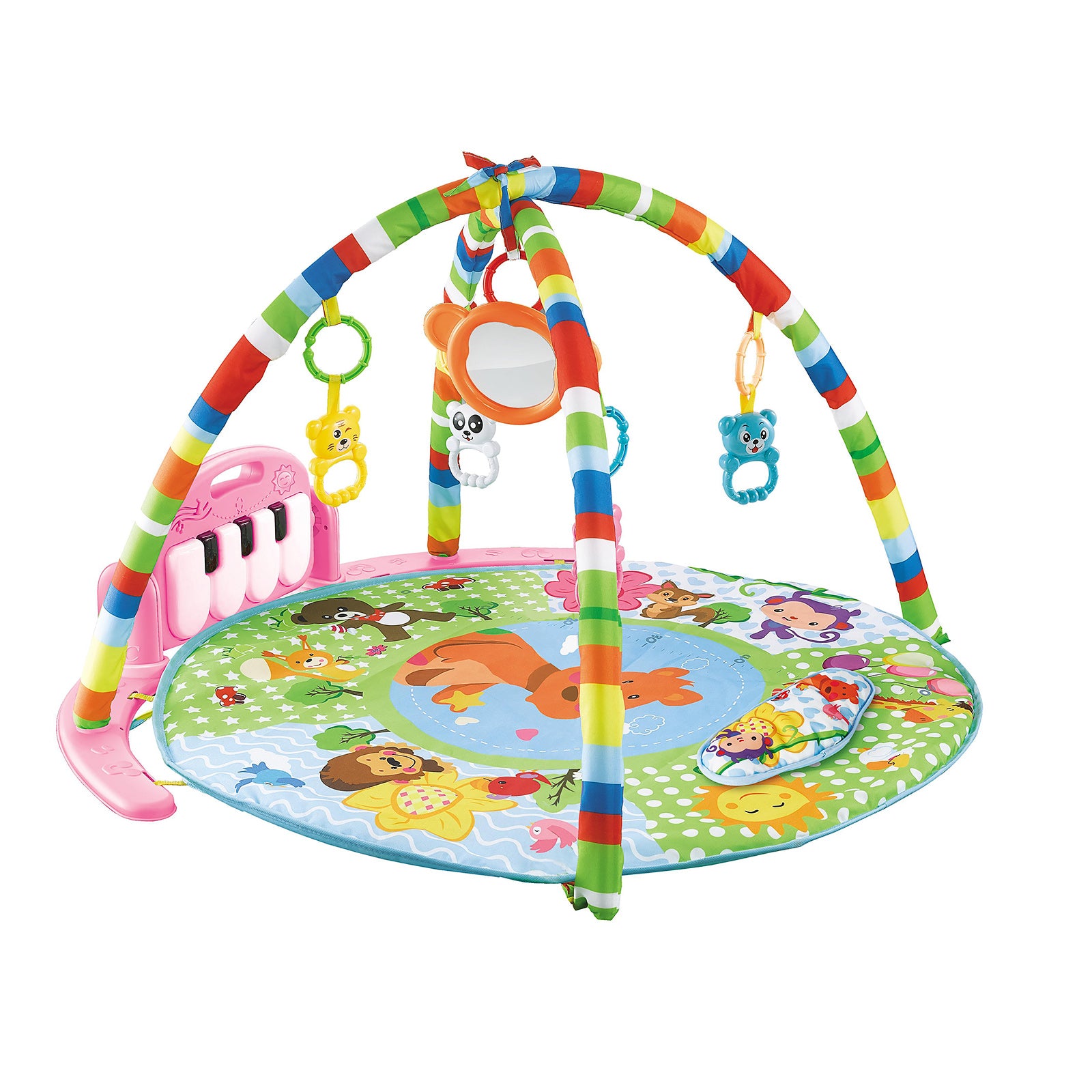 Постелка За Гимн. "Весело Кенгуру"Розова - Активна Гимнастика - Chipolino - BebeMama