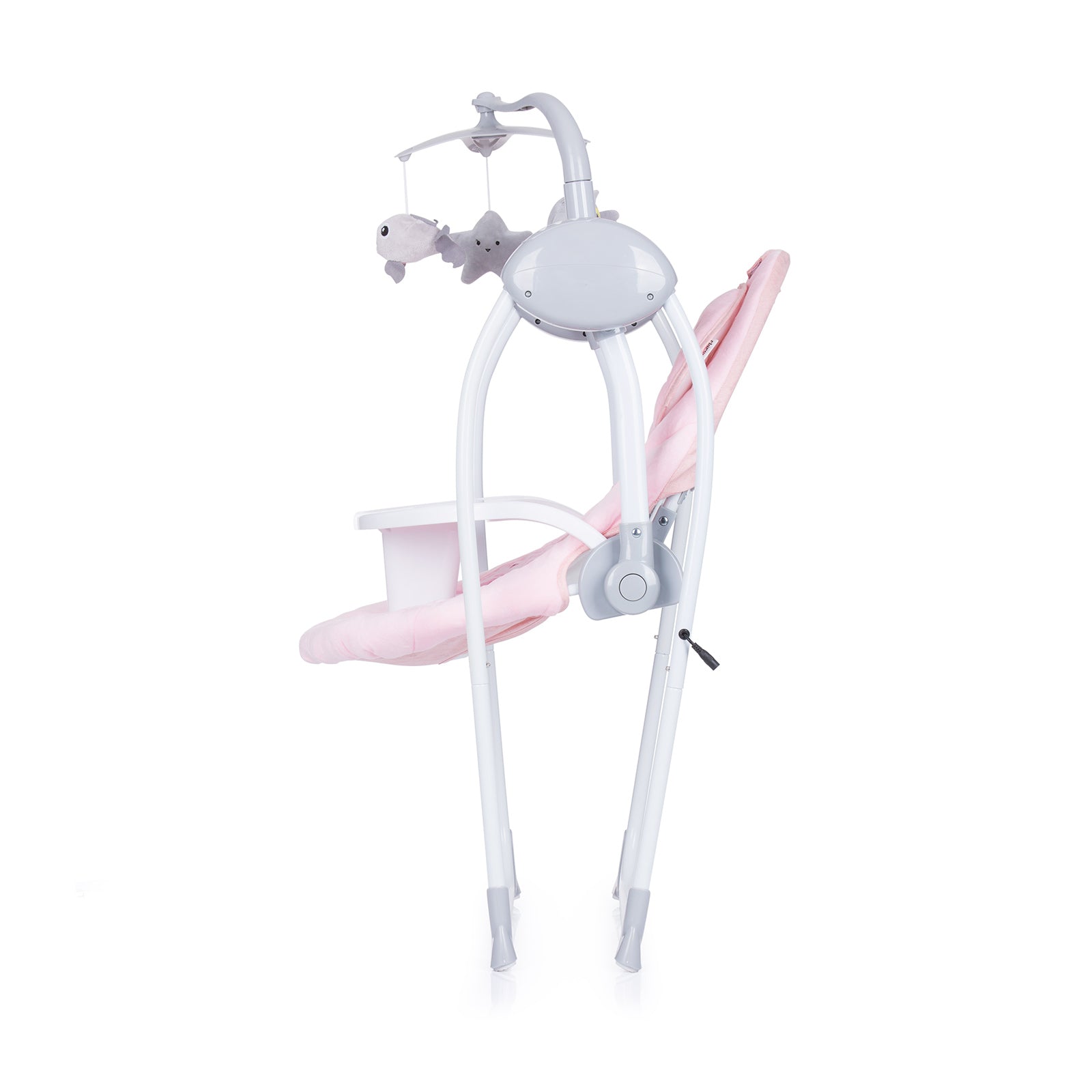 Електрическа Люлка/Шезлонг "Нукс" Пудра --- BebeMama