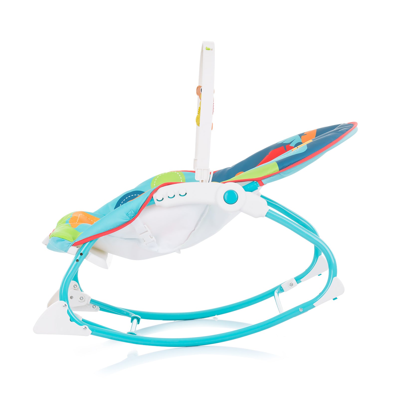 Музикален Шезлонг "Енджой"Син --- BebeMama