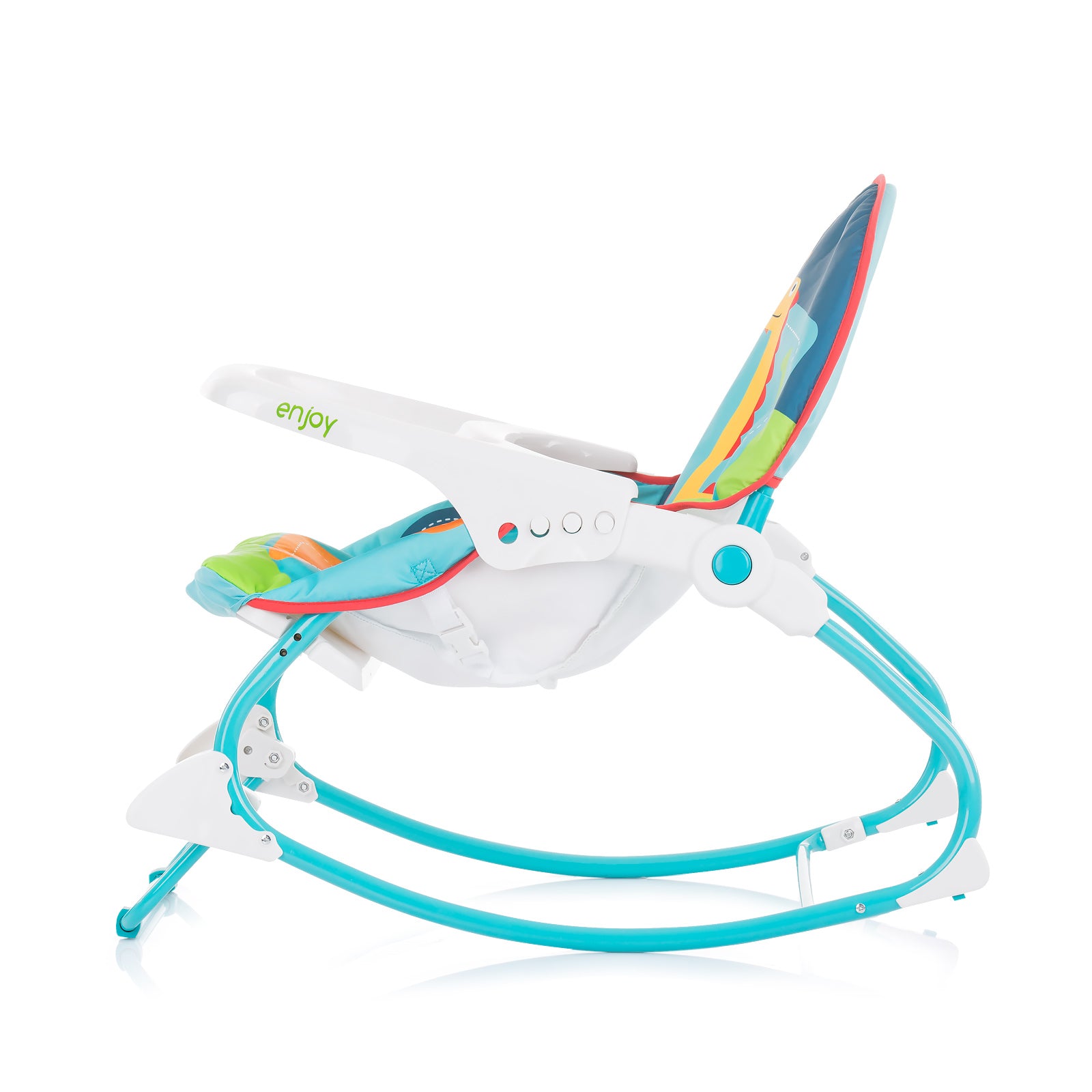 Музикален Шезлонг "Енджой"Син --- BebeMama