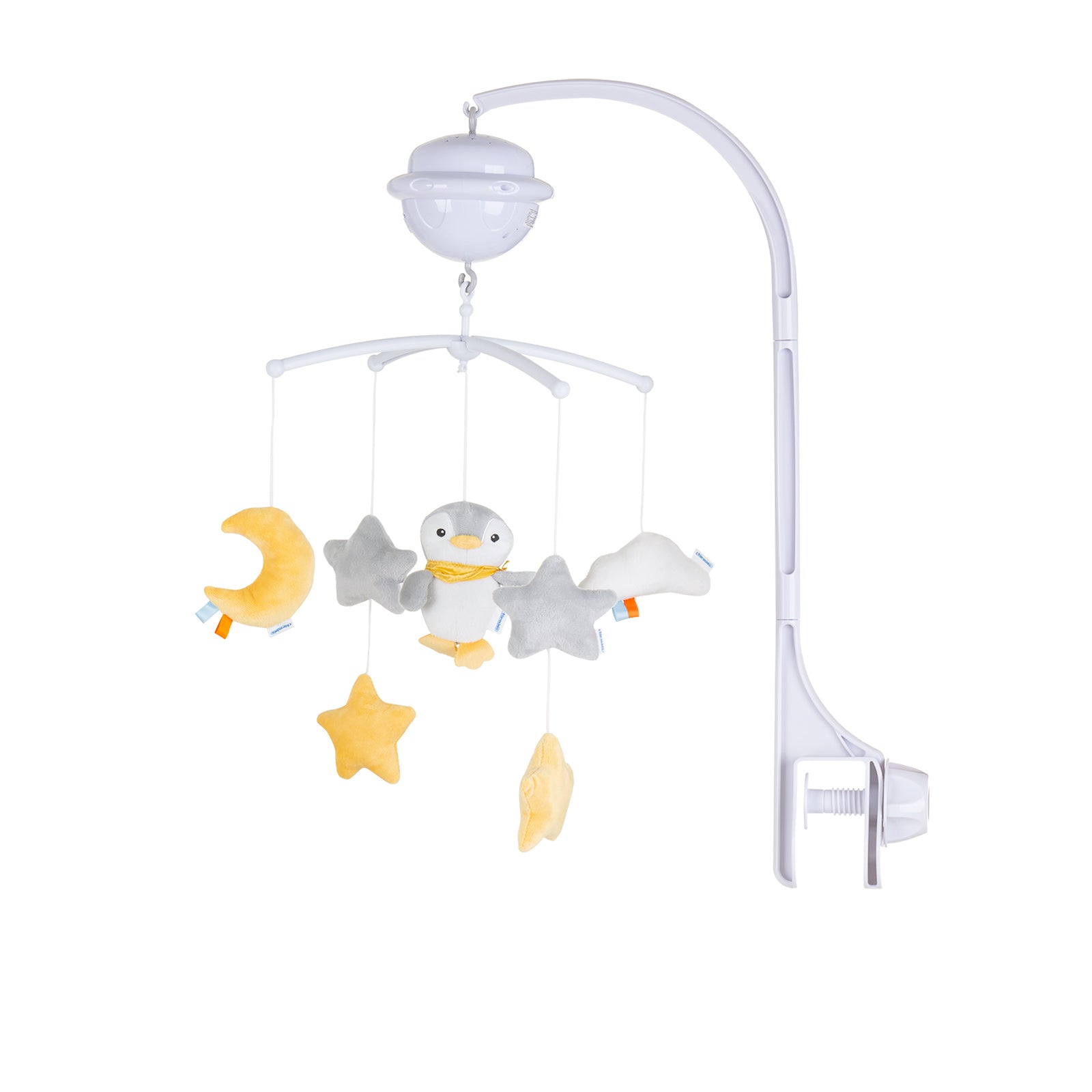 Музикална Играчка С Проектор "Пингвинче" - Играчки За Количка Или Легло - Chipolino - BebeMama