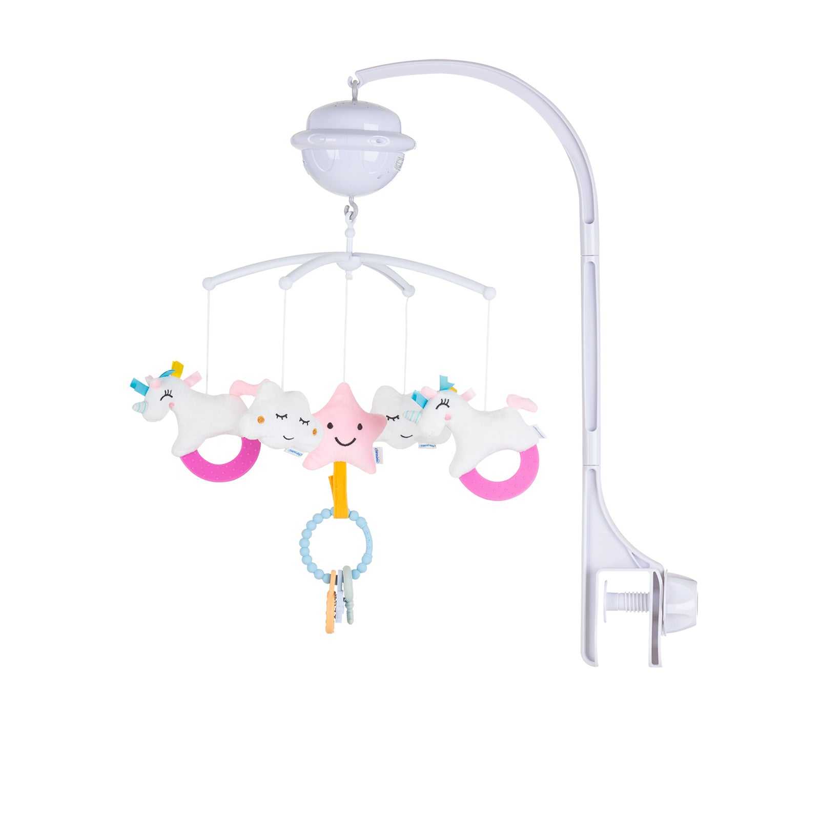 Музикална Играчка С Проектор "Еднорог" - Играчки За Количка Или Легло - Chipolino - BebeMama