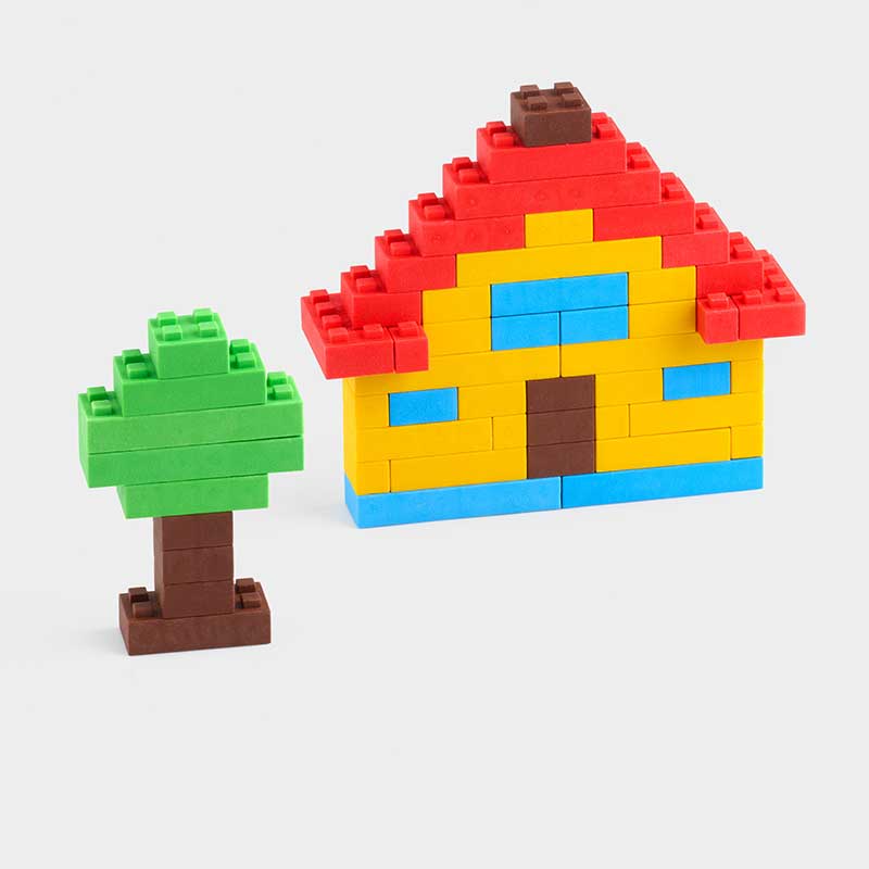 Класически Конструктор От 55 Части - Строители, Мозайки И Конструктори - Marioinex - BebeMama