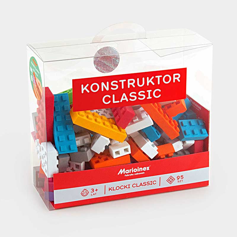 Класически Конструктор От 95 Части - Строители, Мозайки И Конструктори - Marioinex - BebeMama