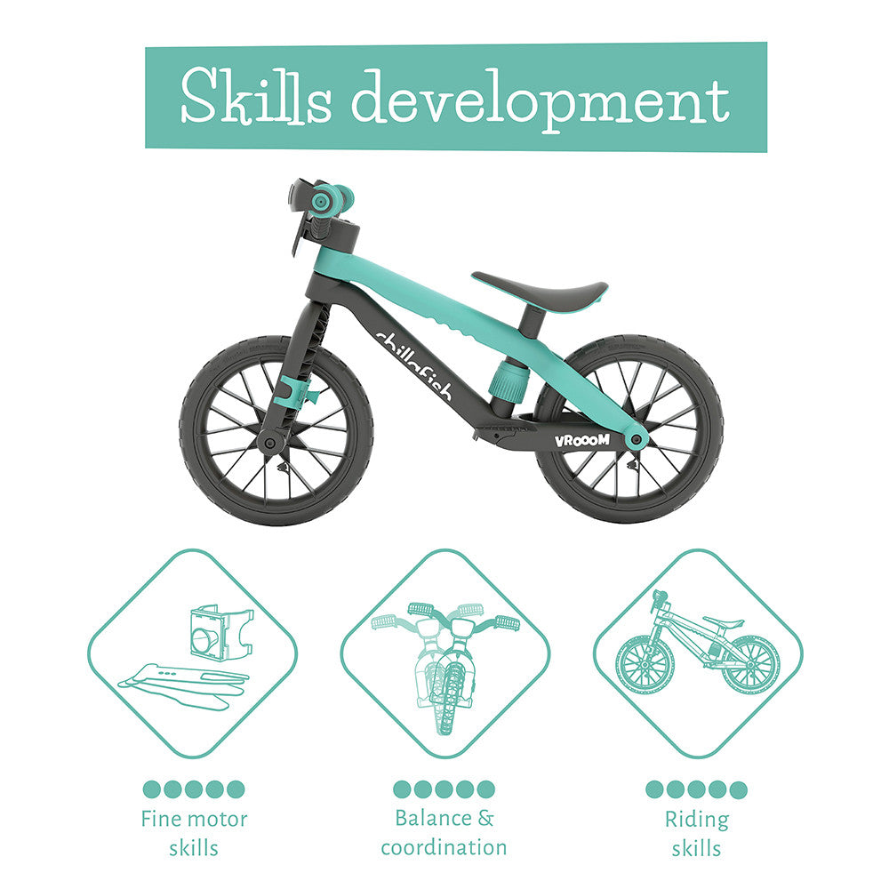 Колело За Баланс Chillafish Bmxie Vroom Mint --- BebeMama