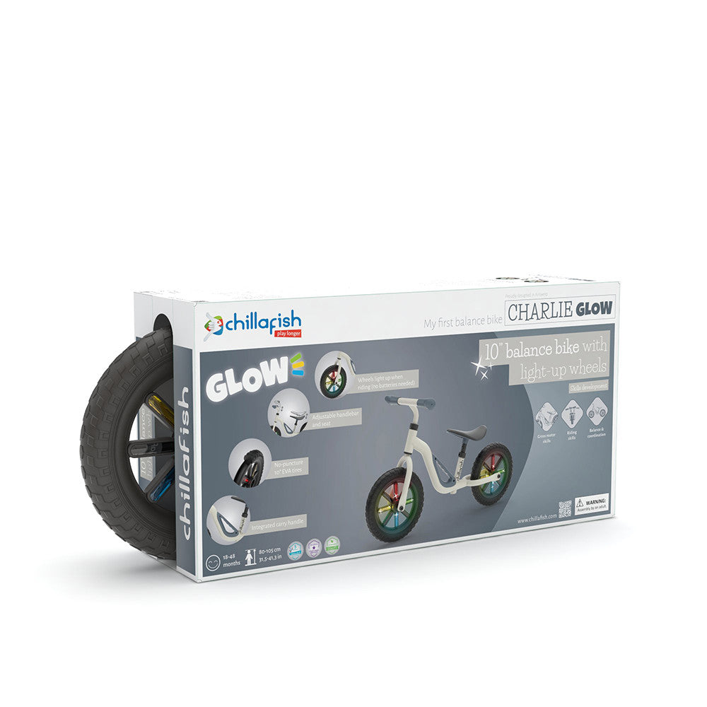 Колело За Балансиране Chillafish Charlie Glow Бежово --- BebeMama