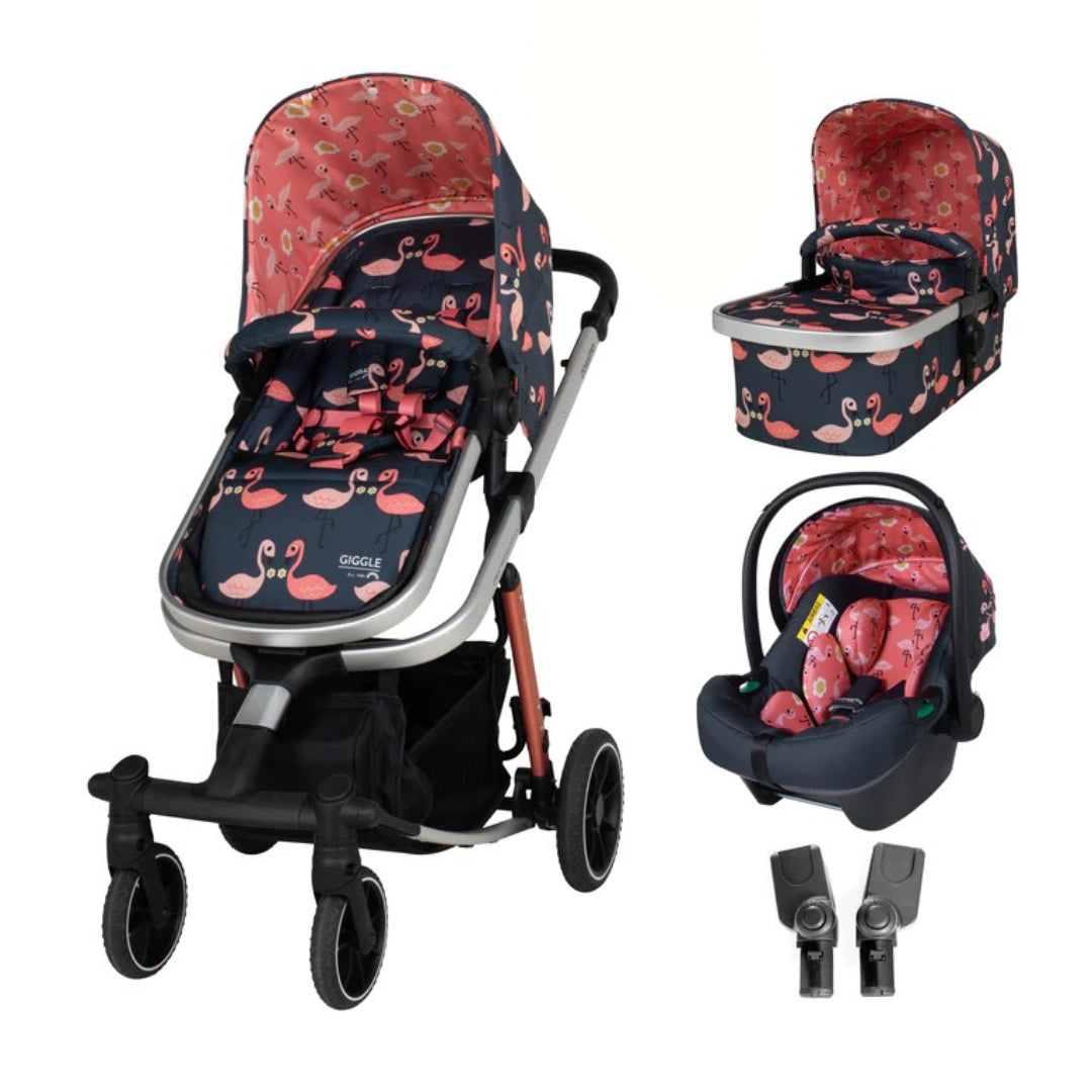 Количка Cosatto Giggle Trail Пълен Комплект Pretty Flamingo --- BebeMama