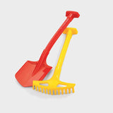 Комплект Голяма Лопатка И Гребло За Игра На Пясък - Играчки За Плаж - Marioinex - BebeMama