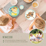 Комплект От 2 Броя Чинийки Reer GrowingСиня/Сива --- BebeMama