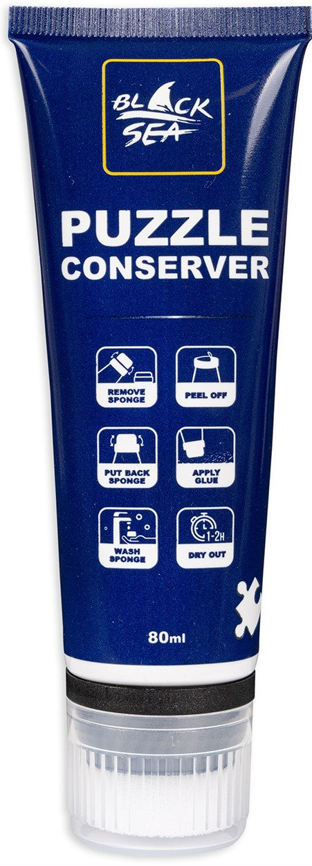 Лепило За Пъзели Черен Sea Puzzles - 80 Мл - Пъзели - Black Sea Puzzles - BebeMama
