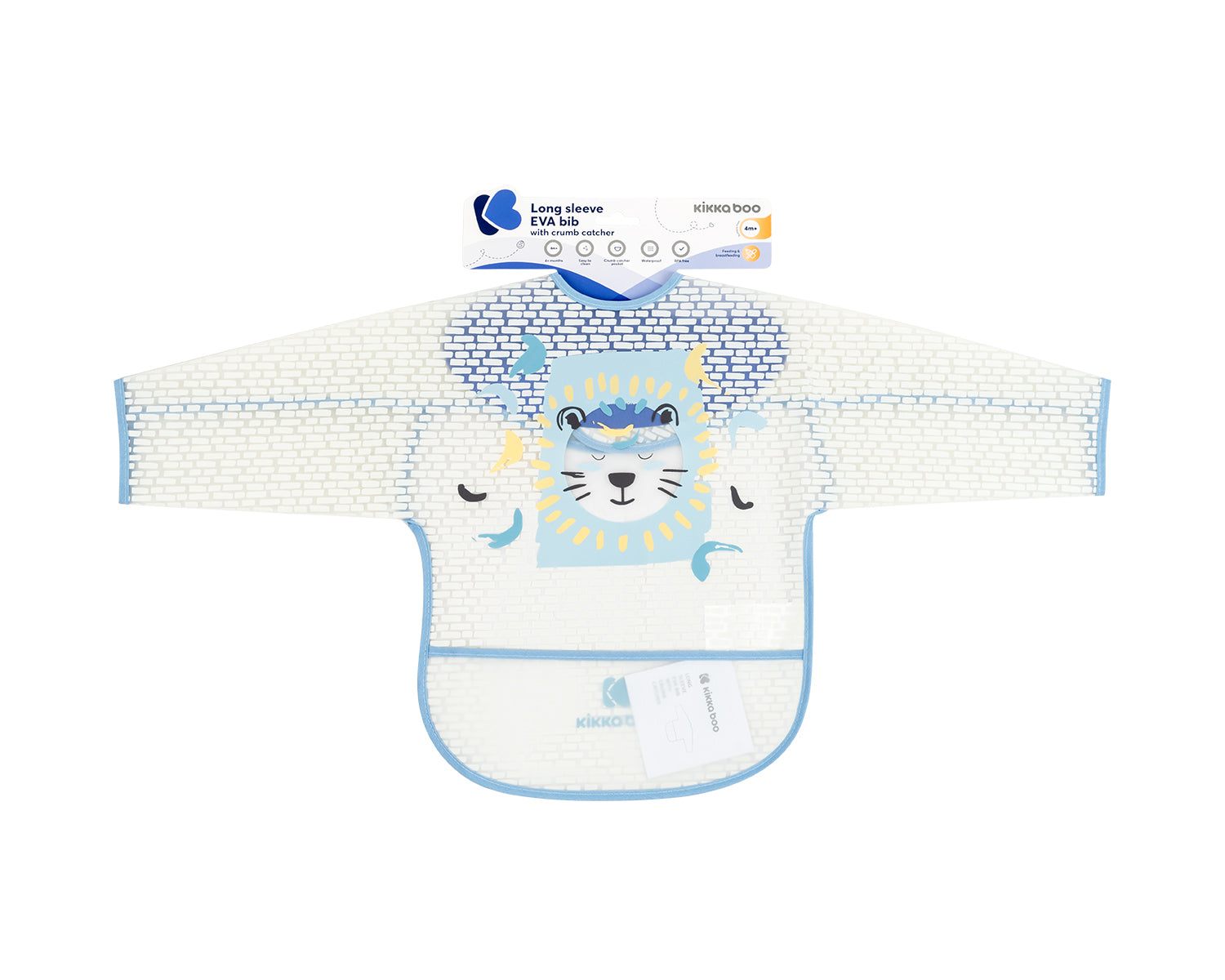 Непромокаем Лигавник С Ръкави И Джоб Arty Син --- BebeMama