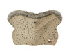 Ръкавица За Количка Luxury Fur Dots Beige - Ръкавици И Маншони - Kikkaboo - BebeMama