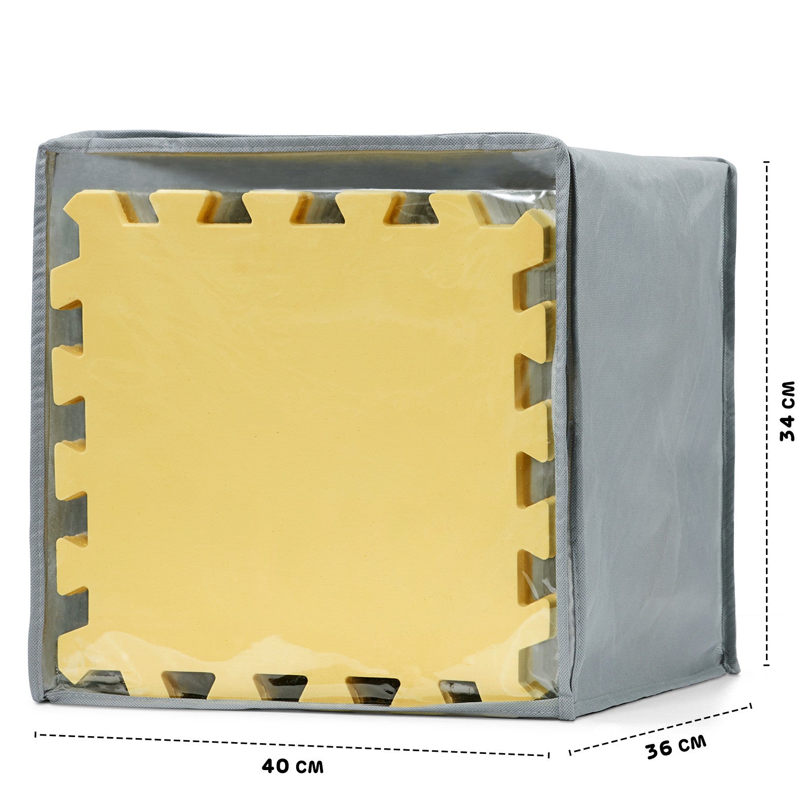 Мек Пъзел Kinderkraft Luno Жълт --- BebeMama