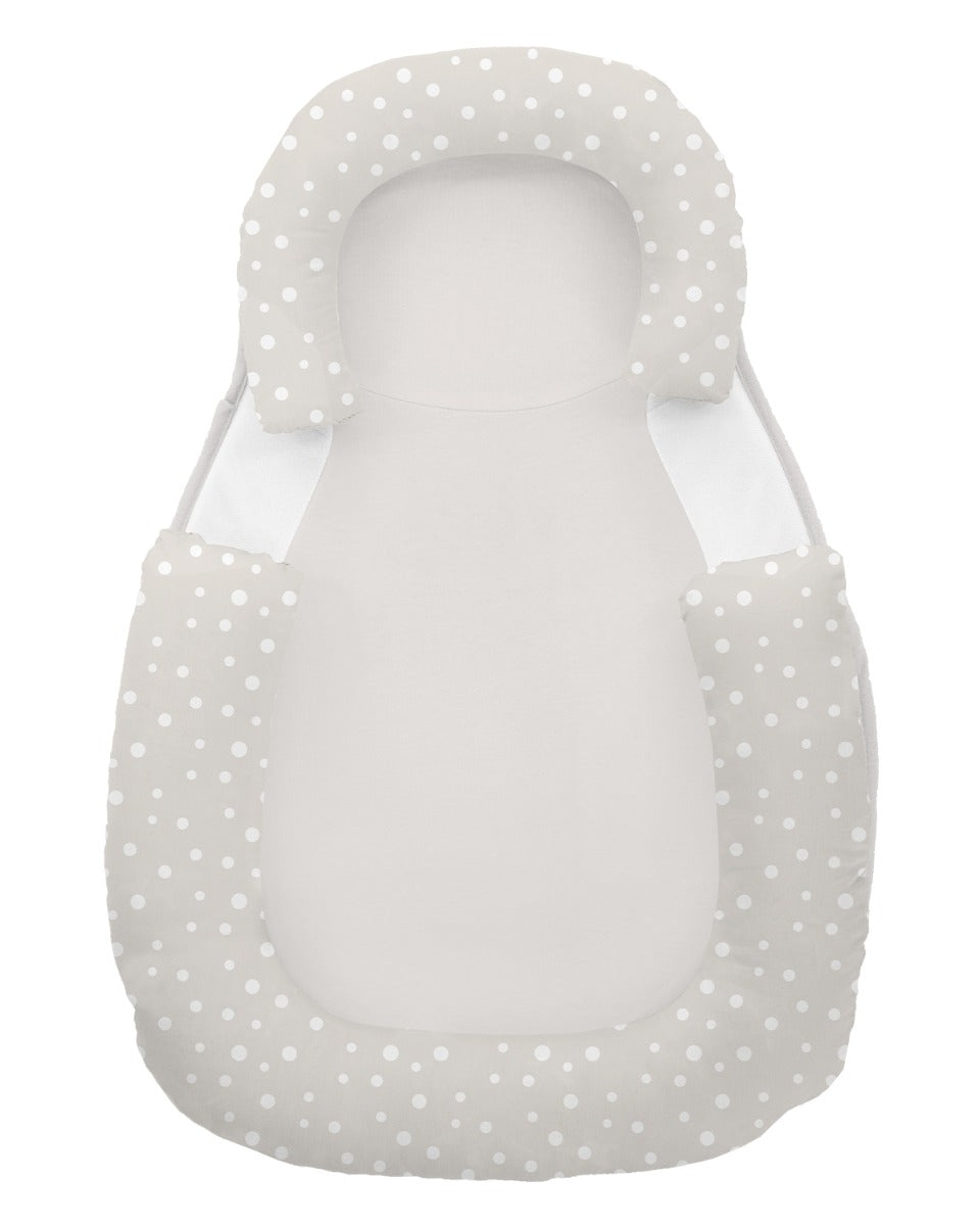 Мемори Позиционер Срещу Преобръщане Dots Beige --- BebeMama
